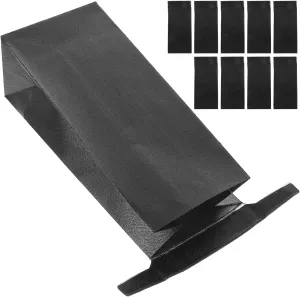 10pcs Garbage Bags Trash Bags Garbage Paper Bags Travel Emesis Bags Airplane Vomit Bag Travel Trash Cleaning Bags Motion Sickness Pouch Pregnant Woman Coated Paper Portable