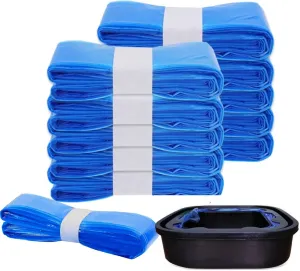 12 Pack Cat Litter Refills Bags, Control Litter Refills Generic Compatible with Litter Genie and Pet Genie Pail XL/Plus/Standard/Pet Pail, Included One Non-original Refill Cartridge