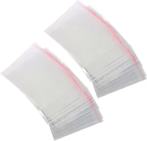 1set Clear Self Sealing Storage Bags Multi Use Packing Bags for Small Business Versatile Convenient Ample Supply for Daily Use 200pcs