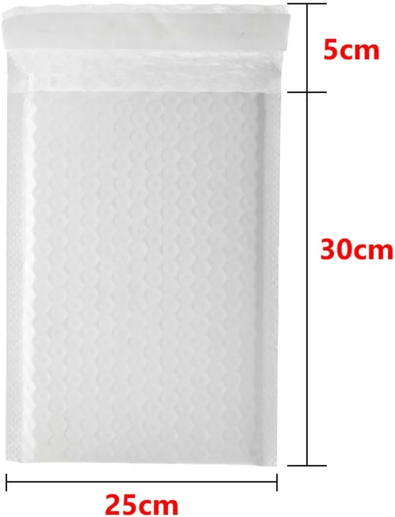 20pcs Bubble Envelopes Bag White Foam Bubble Mailers Shipping Envelope Bags Plastic Self Seal Packing Bags Big Size2x36cm(29x36cm20pcs)