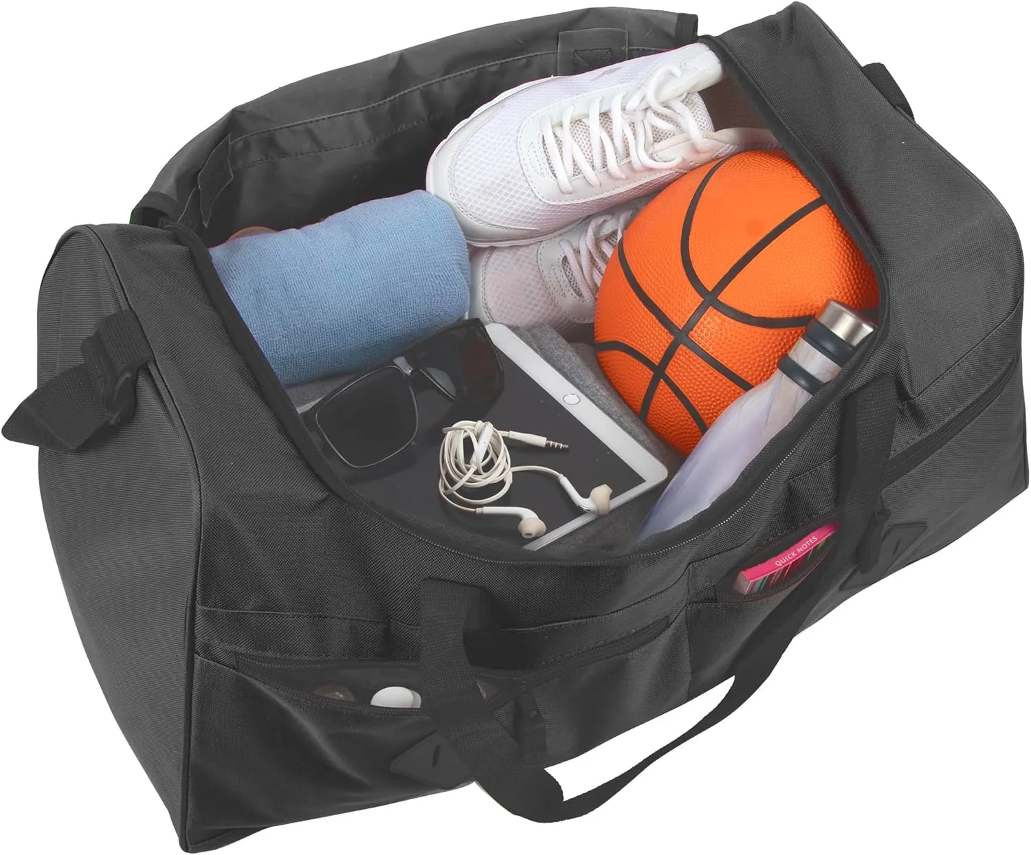 24 Inch 55 Liter Multi Pocket Duffle Bags for Men & Women For Traveling, the Gym, and as Sports Equipment Bag/Organizer