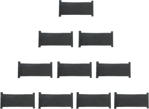 2.5ft x 1ft Self - Absorbing & Expandable Flood Bags - Evenly - Placed Absorbents, Super - Convenient Use - Ideal for US Homes, Garages, Warehouses, Stores & All Entrances (2.5ft * 1ft (Pack of 4))