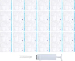 30Pcs Durably PLA Filament Vacuum Sealing Bags with Air Pump Extractor for 3D Printer Parts, Humidity and Reusable for Safekeeping