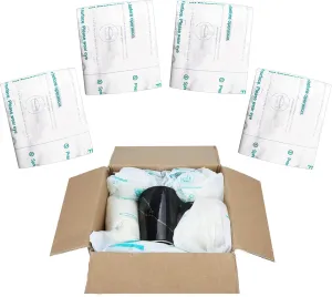 4PCS 18 * 23 Inch Foam Bags For Shipping, Expanding Foam, Instant Pack Quick Expanding Packaging Bags, Packing, Mailing and Shipping Solutions
