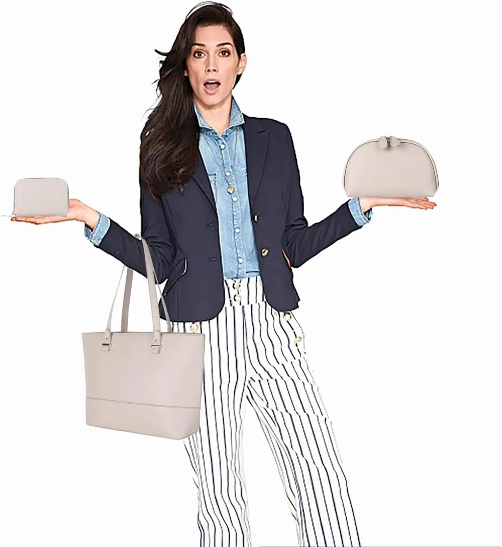 5pcs Purses Handbags Set for Women Shoulder Tote Satchel Bags