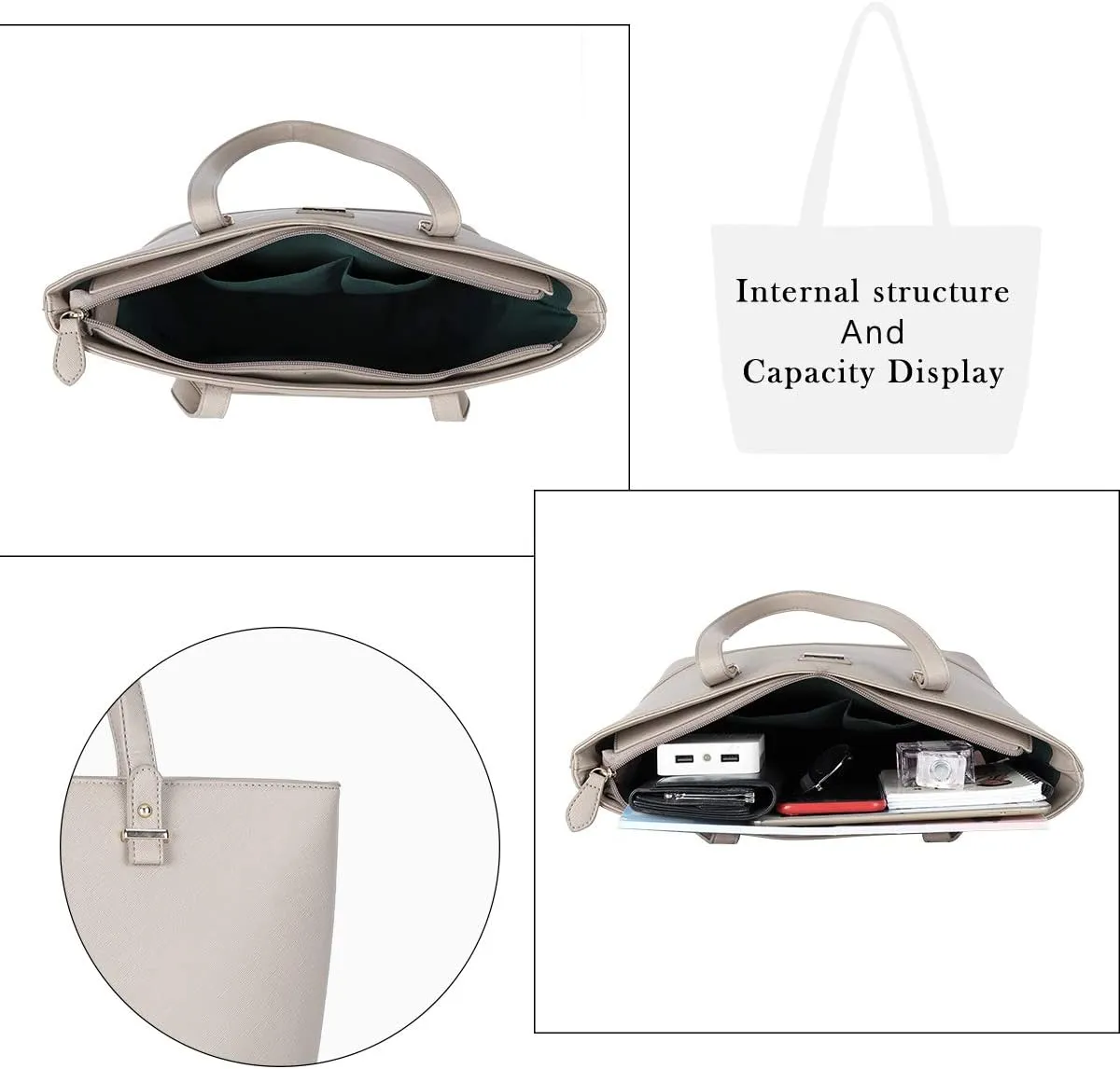 5pcs Purses Handbags Set for Women Shoulder Tote Satchel Bags