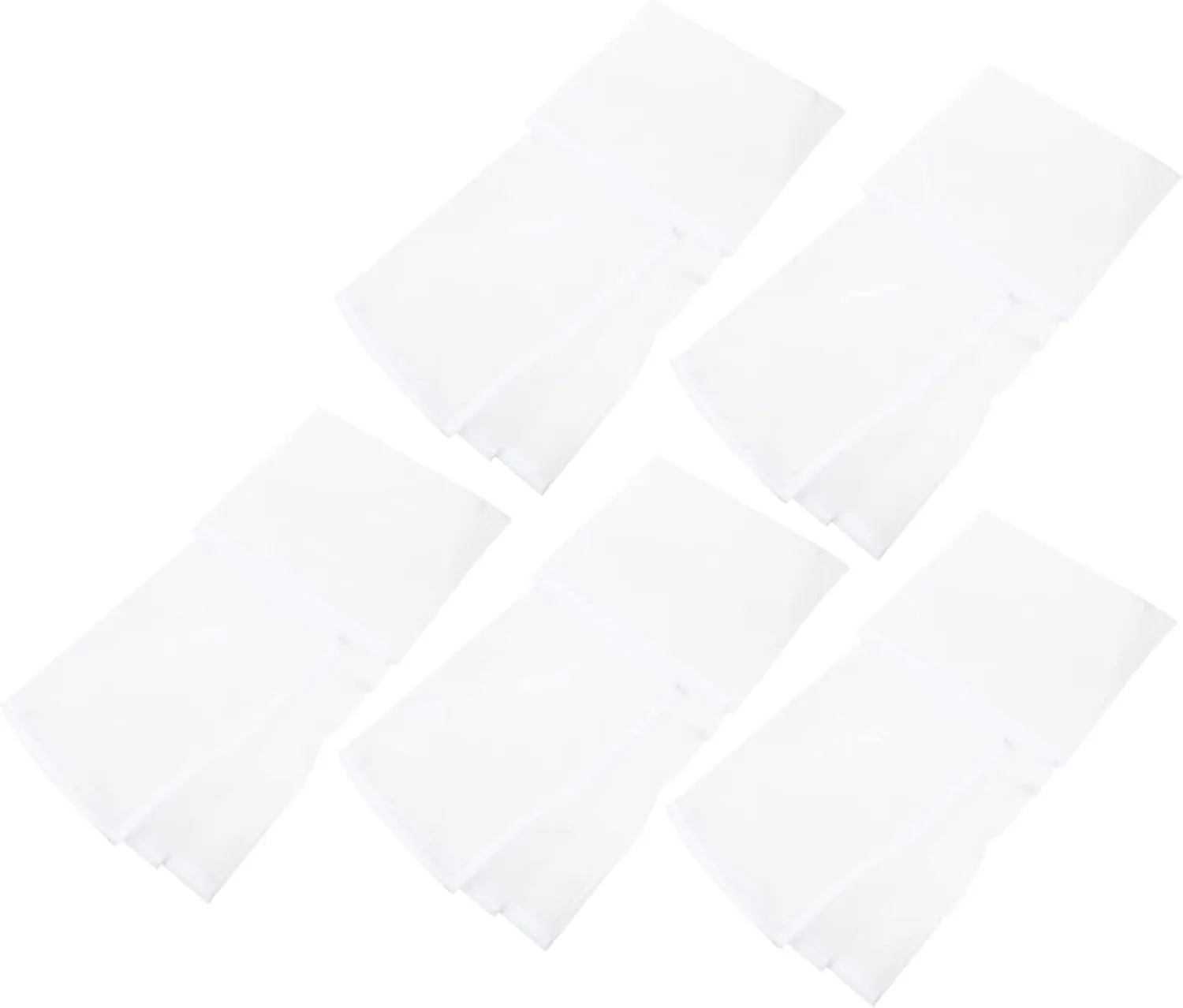 5Pcs Translucent Wardrobe Cover Clothes Storage Bag for Hanging Garments Peva Convenient Hanger Opening for Home Organization