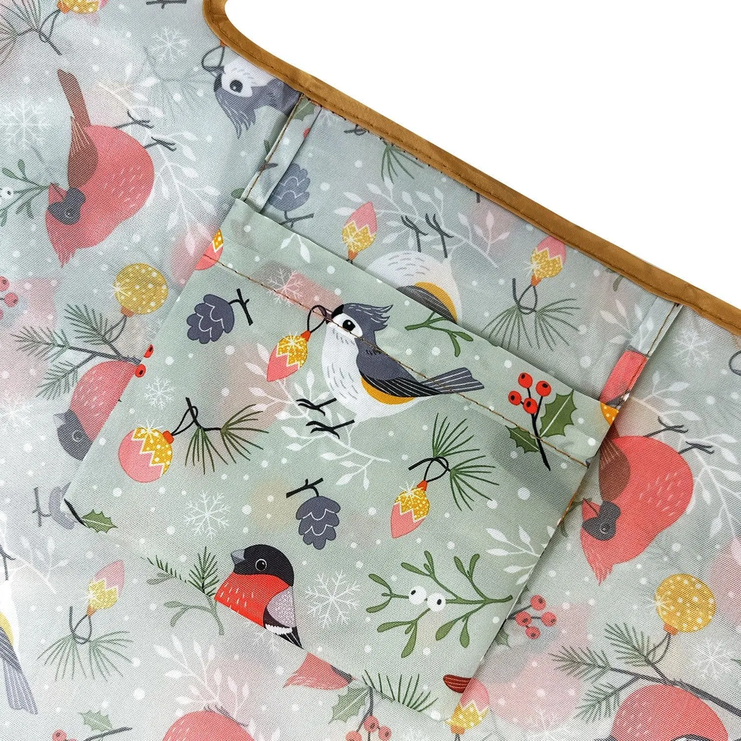allydrew Medium Foldable Tote Nylon Reusable Grocery Bag (Set of 2)