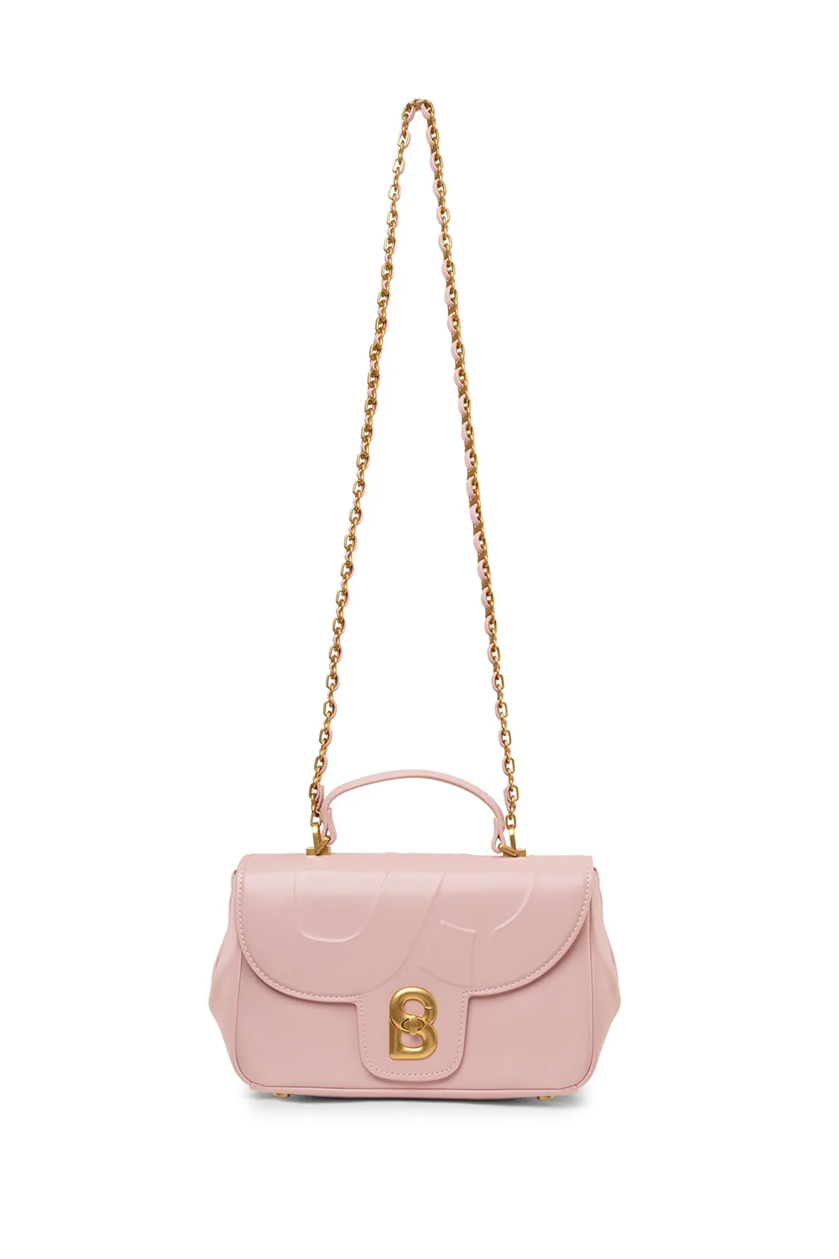 Alma Flap Bag Smooth Finish Medium - Dusty Pink