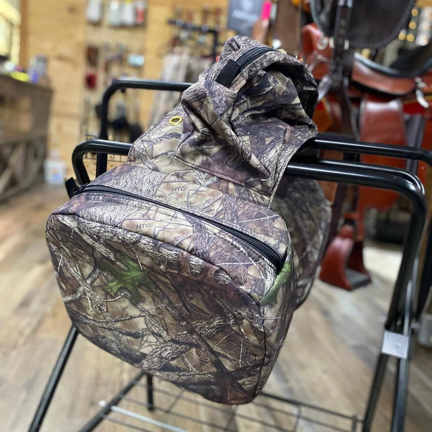 Amish Made Fall Camo Saddle Bags