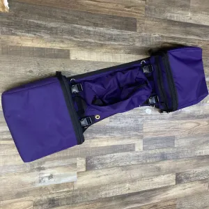 Amish Made Purple Detachable Saddle Bags
