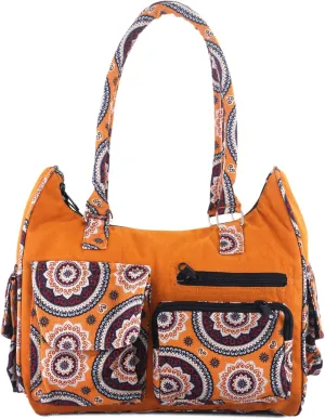 Anitya handmade multicolor cotton multipurose shoulder tote bags for women
