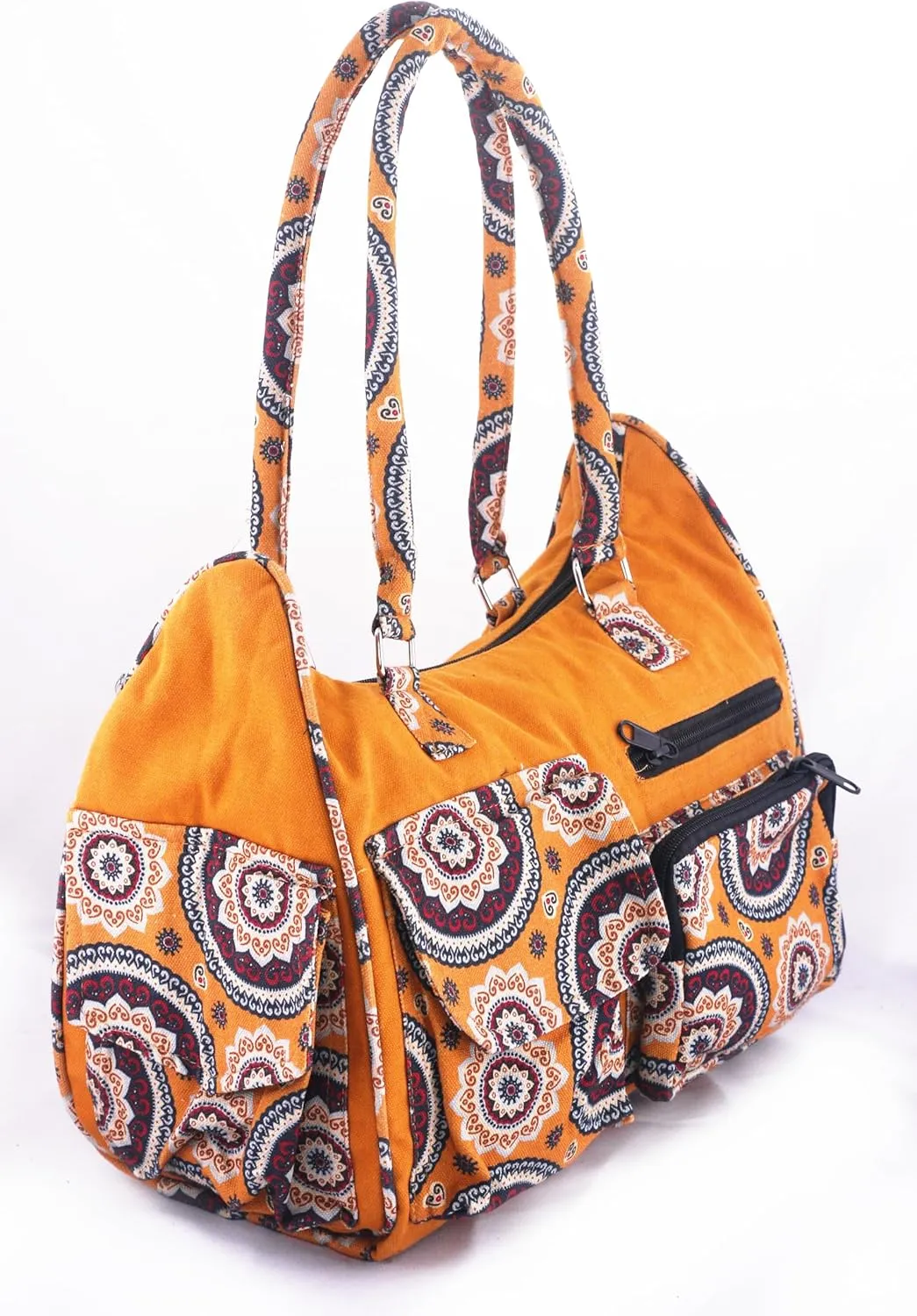 Anitya handmade multicolor cotton multipurose shoulder tote bags for women