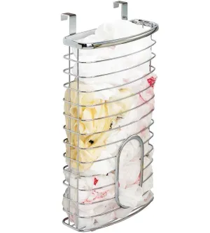 Axis Chrome Over Cabinet Plastic Bag Holder