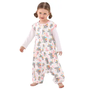 Baby Toddler Sleep Sacks, 3t-5t, Wearable Blankets with Feet, Sleeveless Soft Sacks for Baby Boys or Girls
