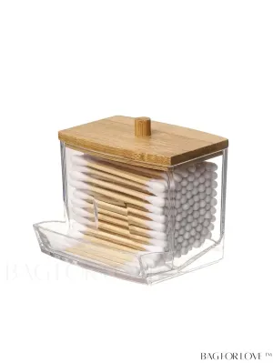 BagForLove - Elegant 7oz Swab Box Holder with Storage Bag