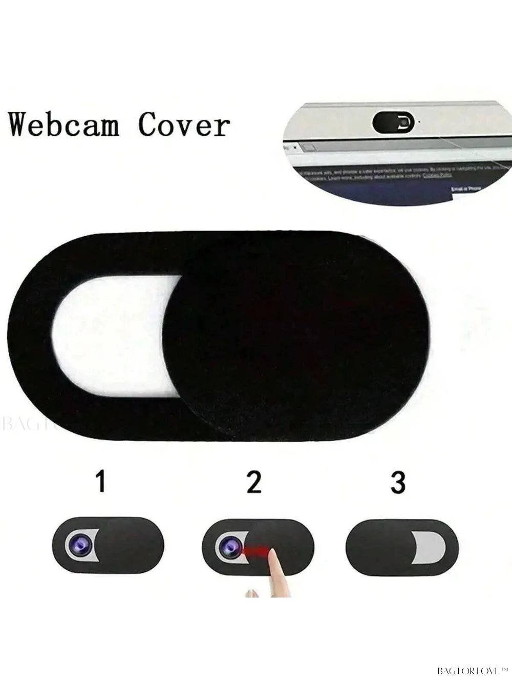 BagForLove - Enhance Your Security with Reusable Webcam Covers for All