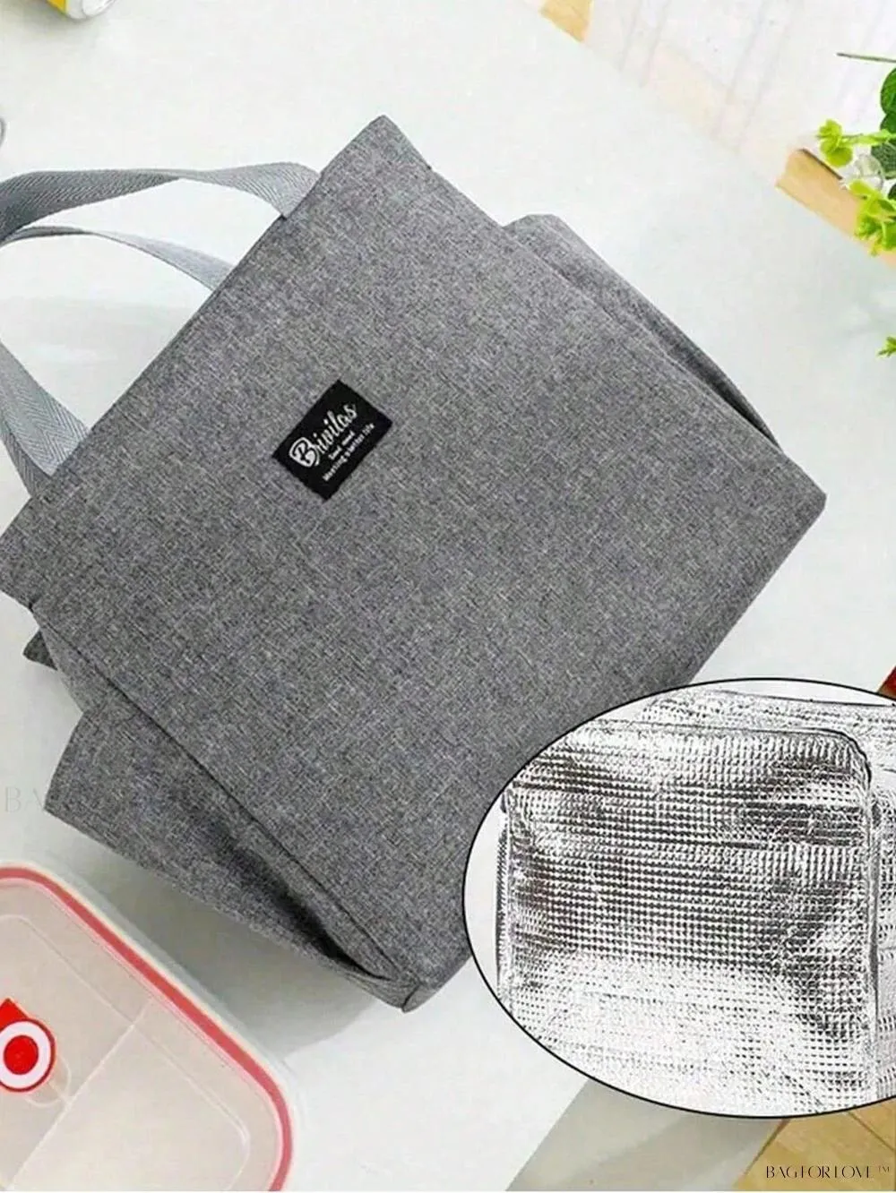 BagForLove - Large Capacity Aluminum Foil Lunch Box for Outdoor Enthusiasts