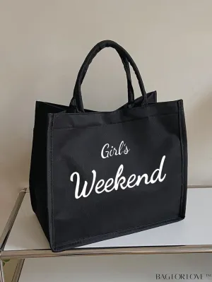BagForLove - Premium Weekend Beach Tote - Stylish & Spacious Handheld Linen Bag