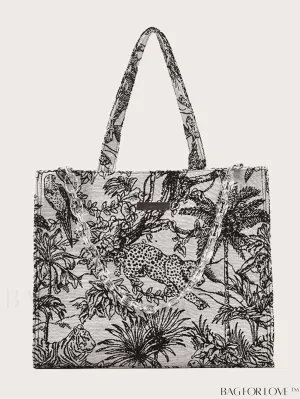 BagForLove - Spacious Tropical Tote for All Your Essentials