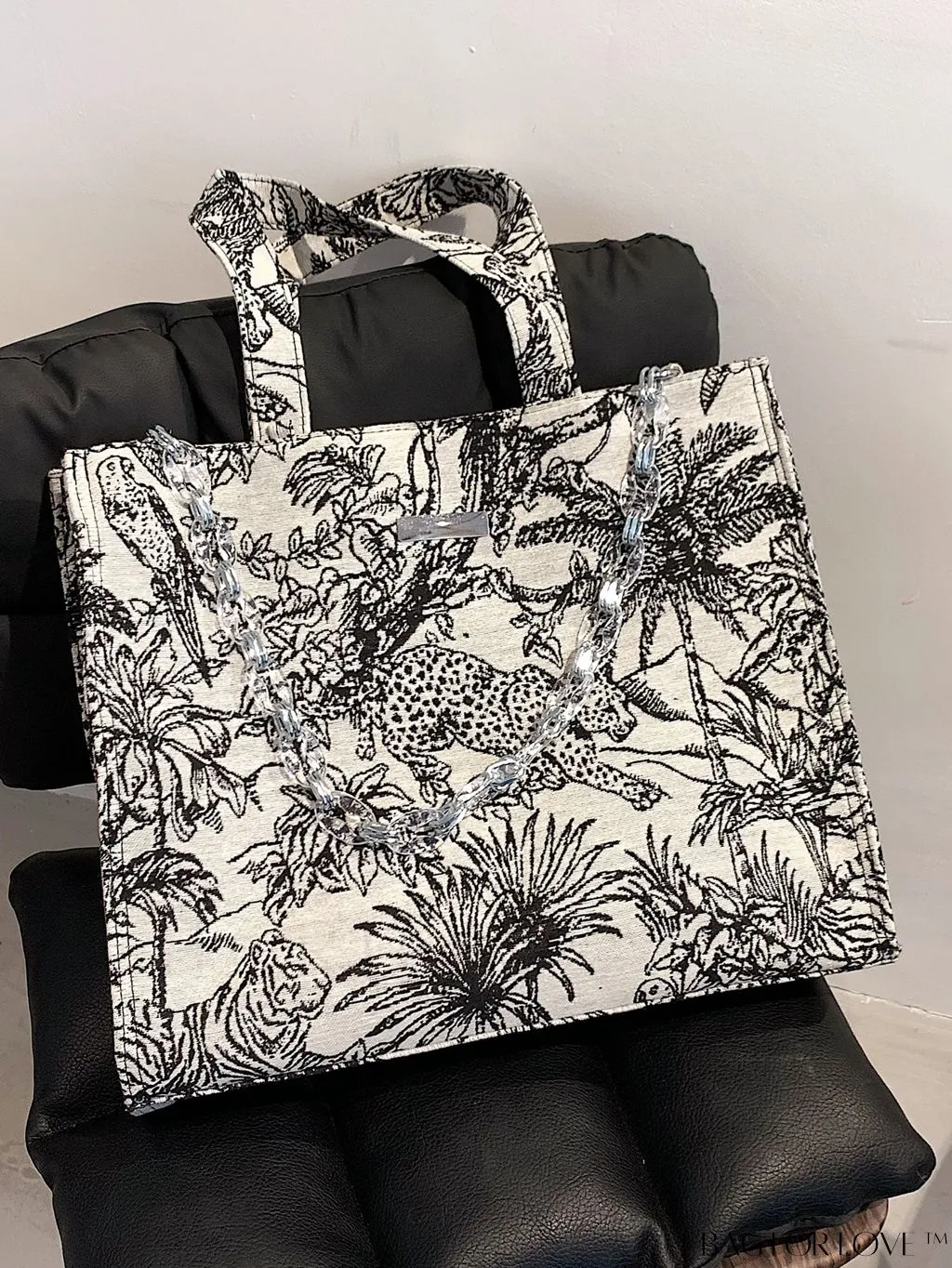 BagForLove - Spacious Tropical Tote for All Your Essentials
