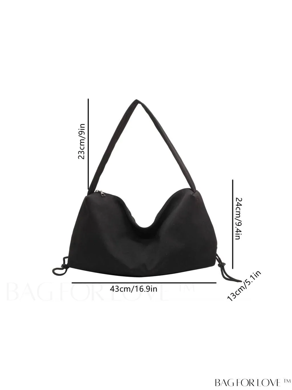 BagForLove - Unisex Shoulder Bag: Stylish and Spacious for Everyday Use