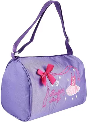 Ballet Shoe Bag, Nylon Cloth Dance Shoe Bag with Adjustable Strap Kids Bag Girls Dance Bags for Little Girls with Zipper Girls Dance Bags for Little Girls
