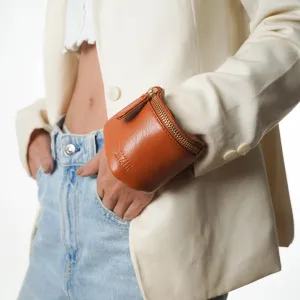 BFF WRIST BAG- BROWN