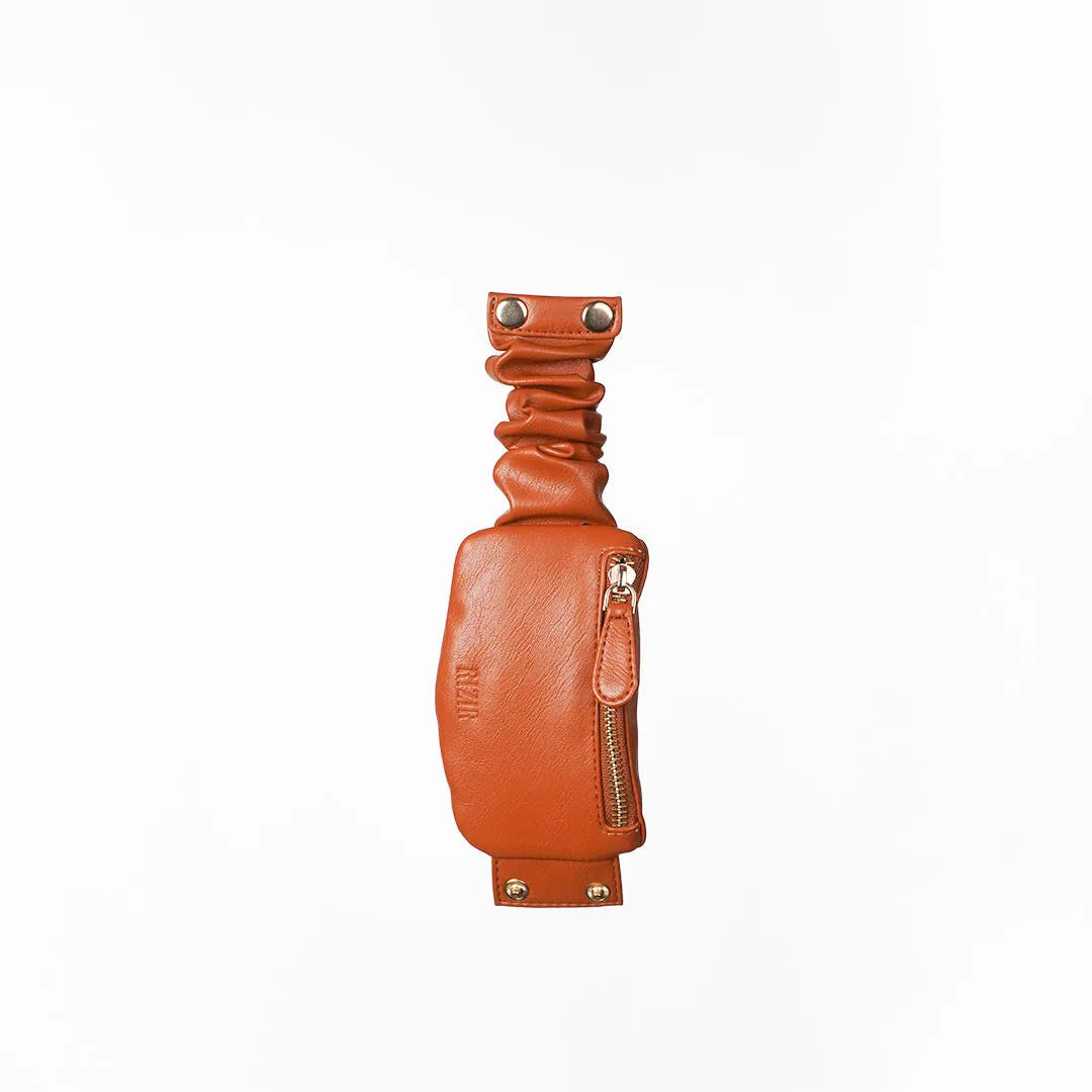 BFF WRIST BAG- BROWN