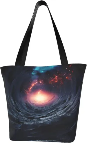 black holes Women's shoulder handbag, crossbody shoulder bag, weekend travel shopping shoulder bag