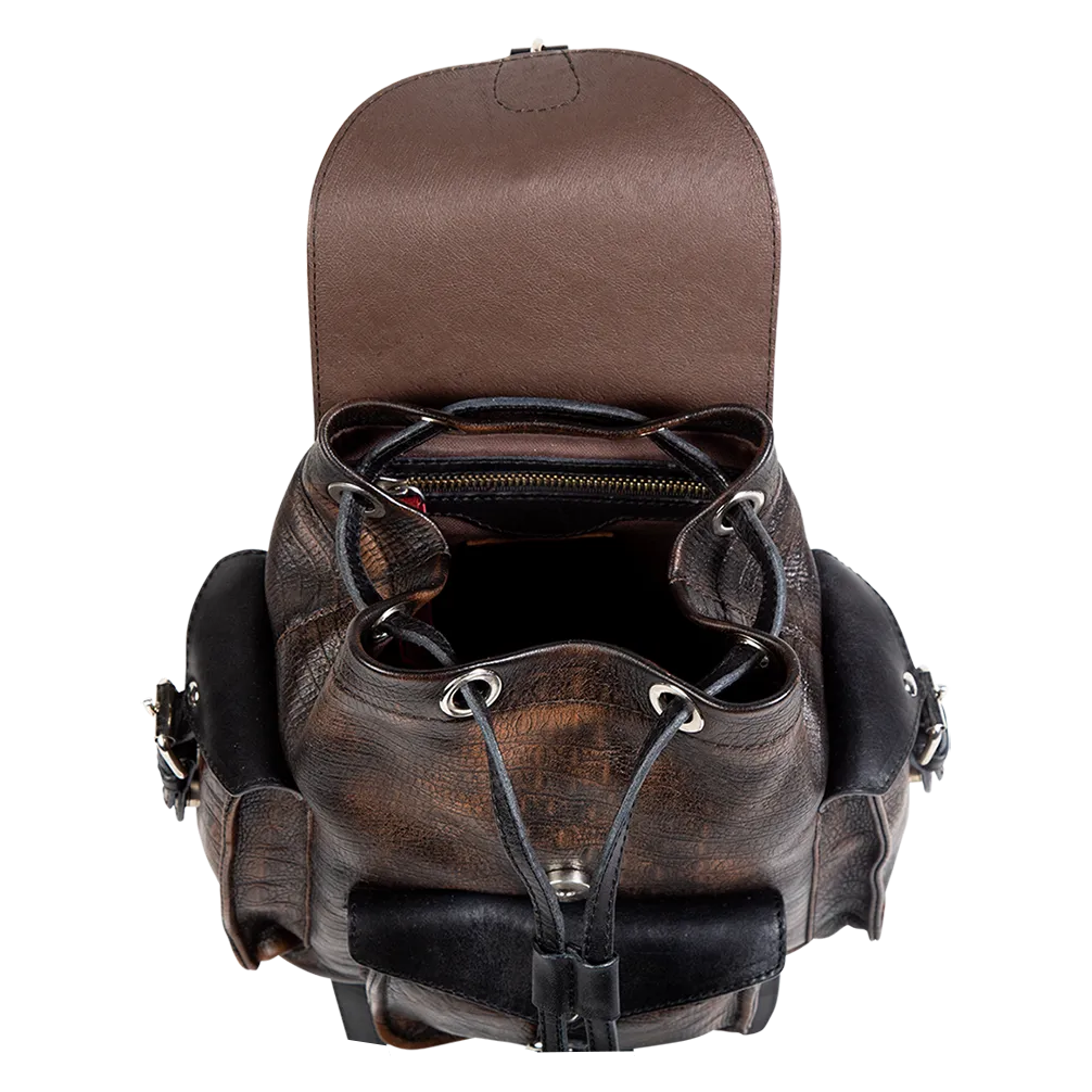 Brett - Brown distressed
