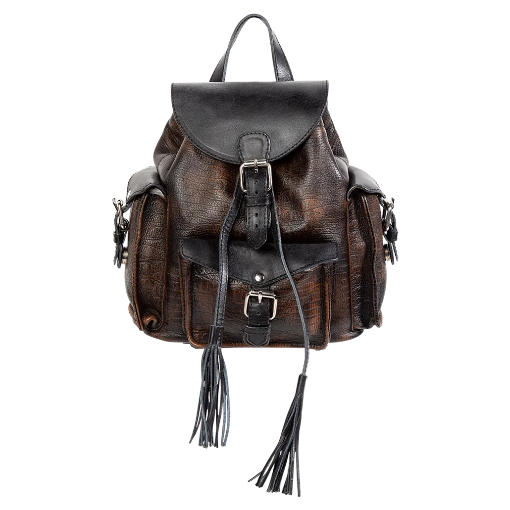 Brett - Brown distressed