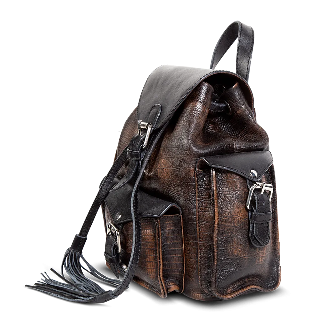 Brett - Brown distressed