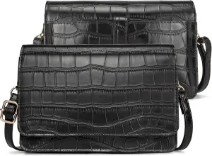BROMEN Crossbody Bags for Women Small Cell Phone Shoulder Bag Wristlet Wallet Clutch Purse
