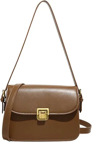 Brown Purses for Women Black Shoulder Purse Vintage Bags Trendy Women's Red Small Tote Handbags