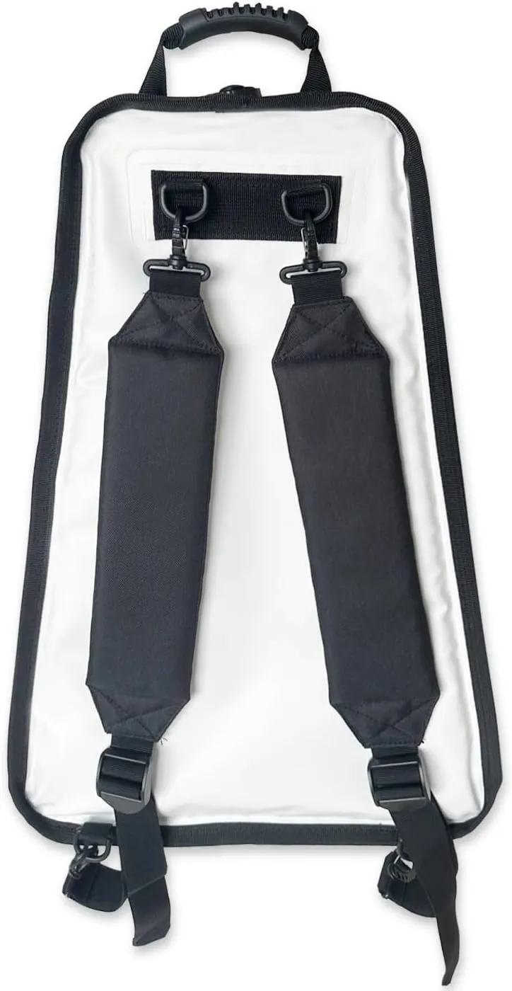Buffalo Gear Kayak Fish Cooler Bag, 25in Portable Kayak Cooler for Caught Fish,Leak Proof Kayak Fishing Kill Bags with Shoulder Strap
