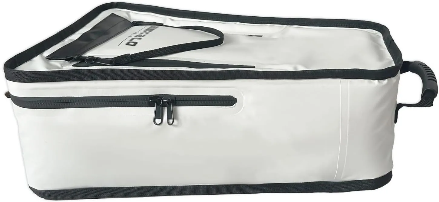 Buffalo Gear Kayak Fish Cooler Bag, 25in Portable Kayak Cooler for Caught Fish,Leak Proof Kayak Fishing Kill Bags with Shoulder Strap