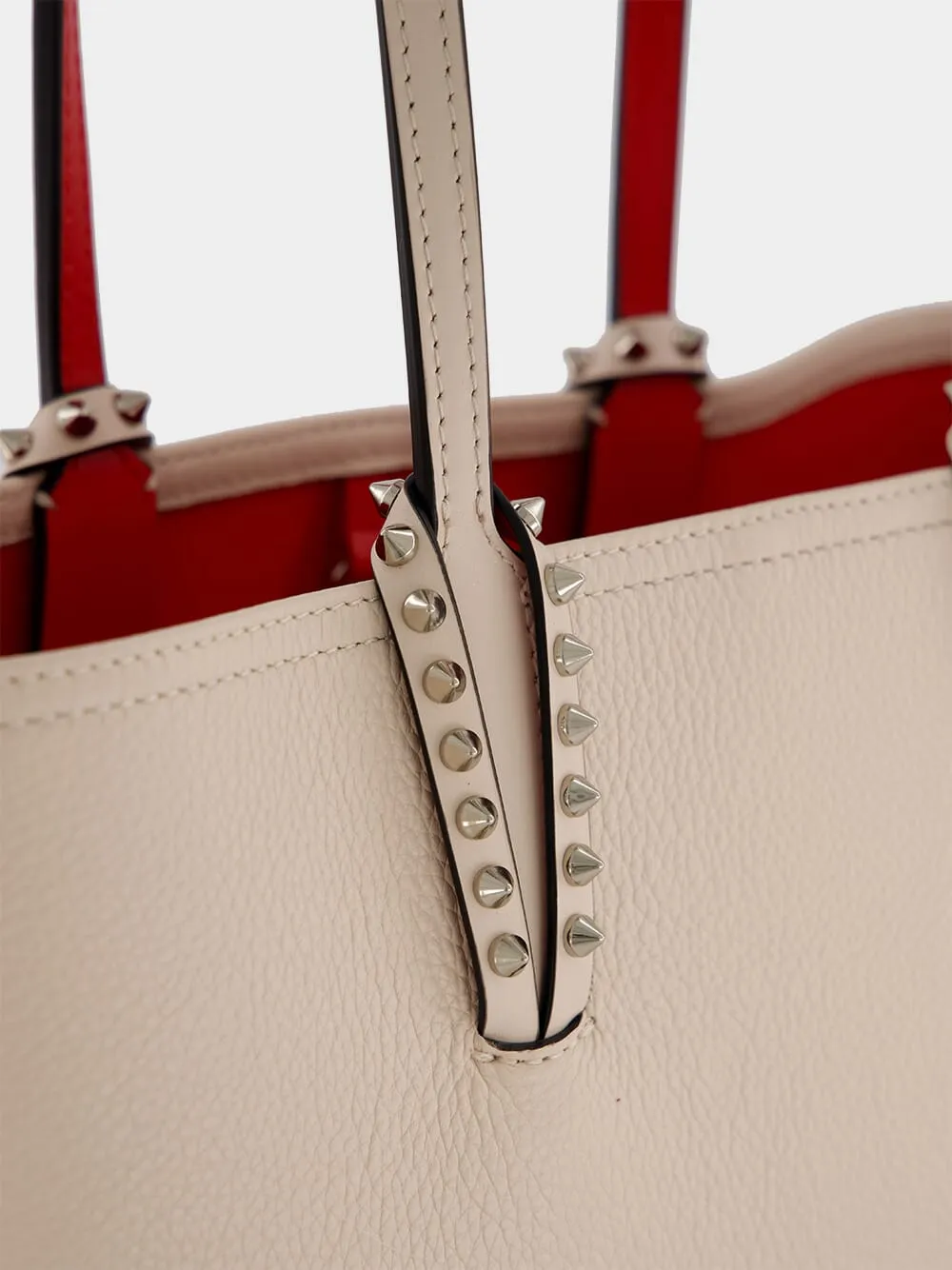 Cabata Small Beige Tote Bag 