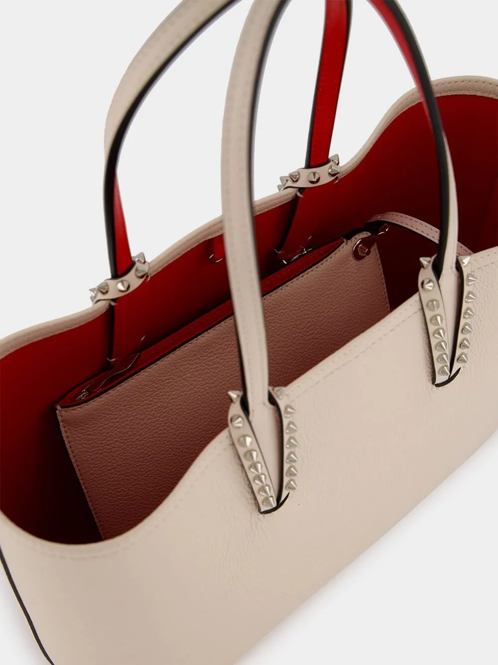 Cabata Small Beige Tote Bag 