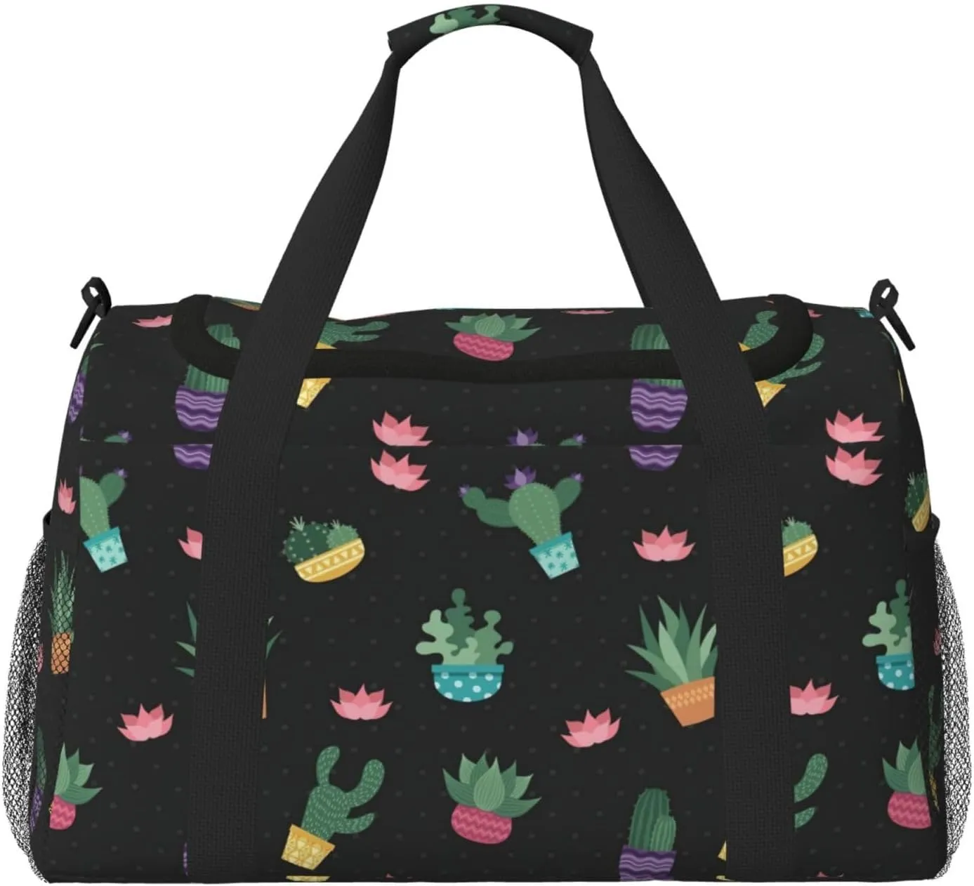 Cactus.. print Personal Item Bag Carry on Bag Underseat Travel Duffel Bags Gym Carry On Sports Bags