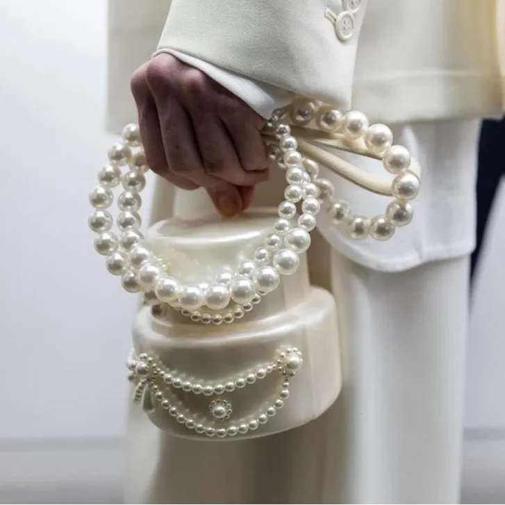 Cake Bag With Pearl