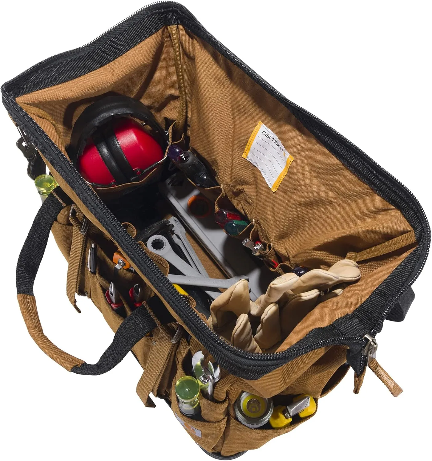 Carhartt Legacy Tool Bag 18-Inch w/ Molded Base, Carhartt Brown