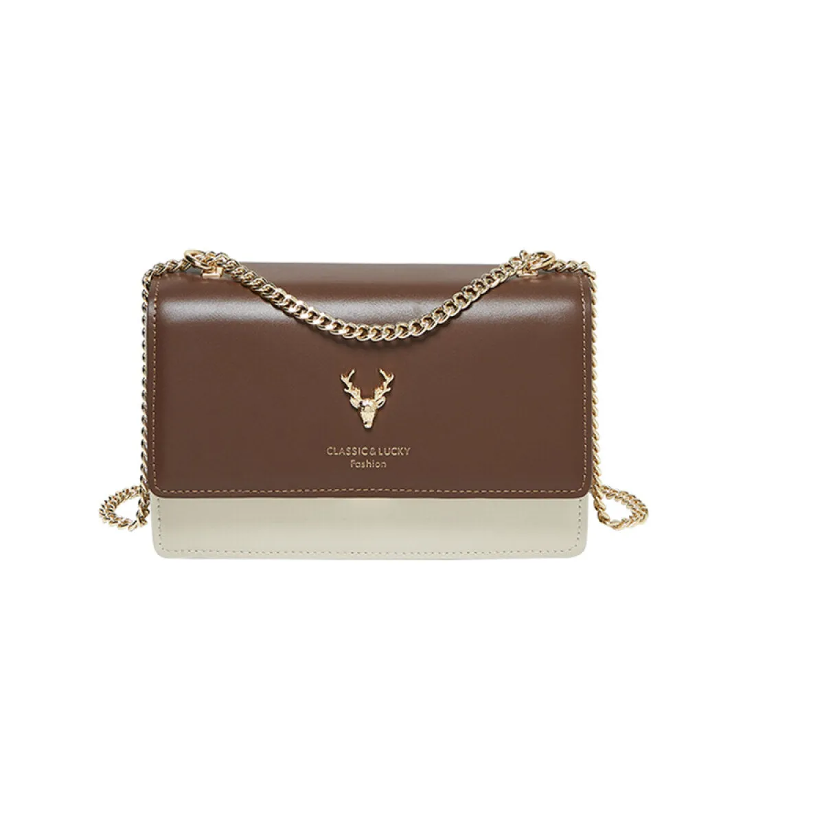 Chained Shoulder Bag Highly-rated Kylie Massive bargain Leather Double