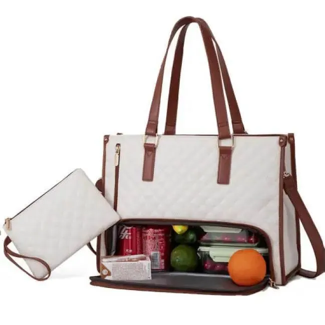 Chic Quilted Insulated Bags for Stylish Lunch Perfection