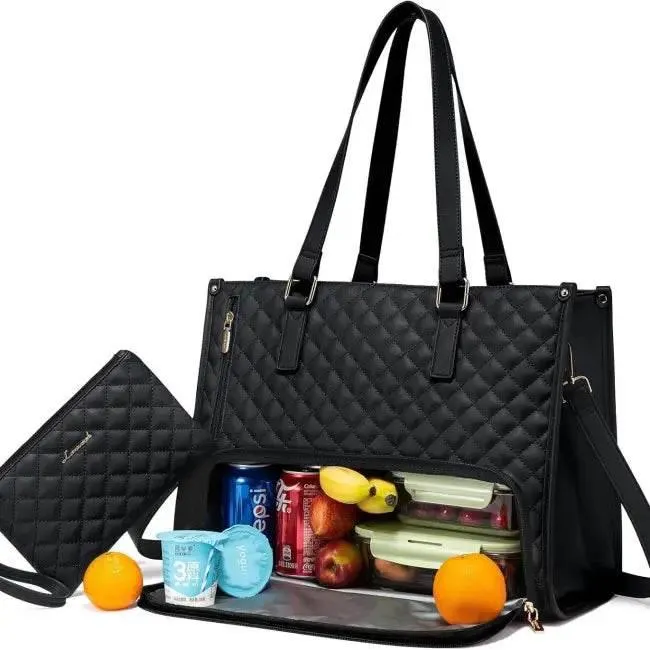 Chic Quilted Insulated Bags for Stylish Lunch Perfection