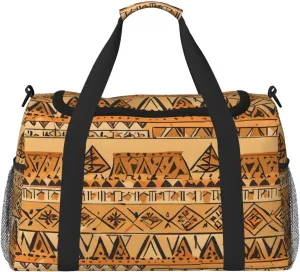 Courageous Camel Print Travel Duffel Bag for Men & Women, Foldable Travel Bags and Spacious Weekender Tote Bag for Storage Toiletry Luggage Personal Item