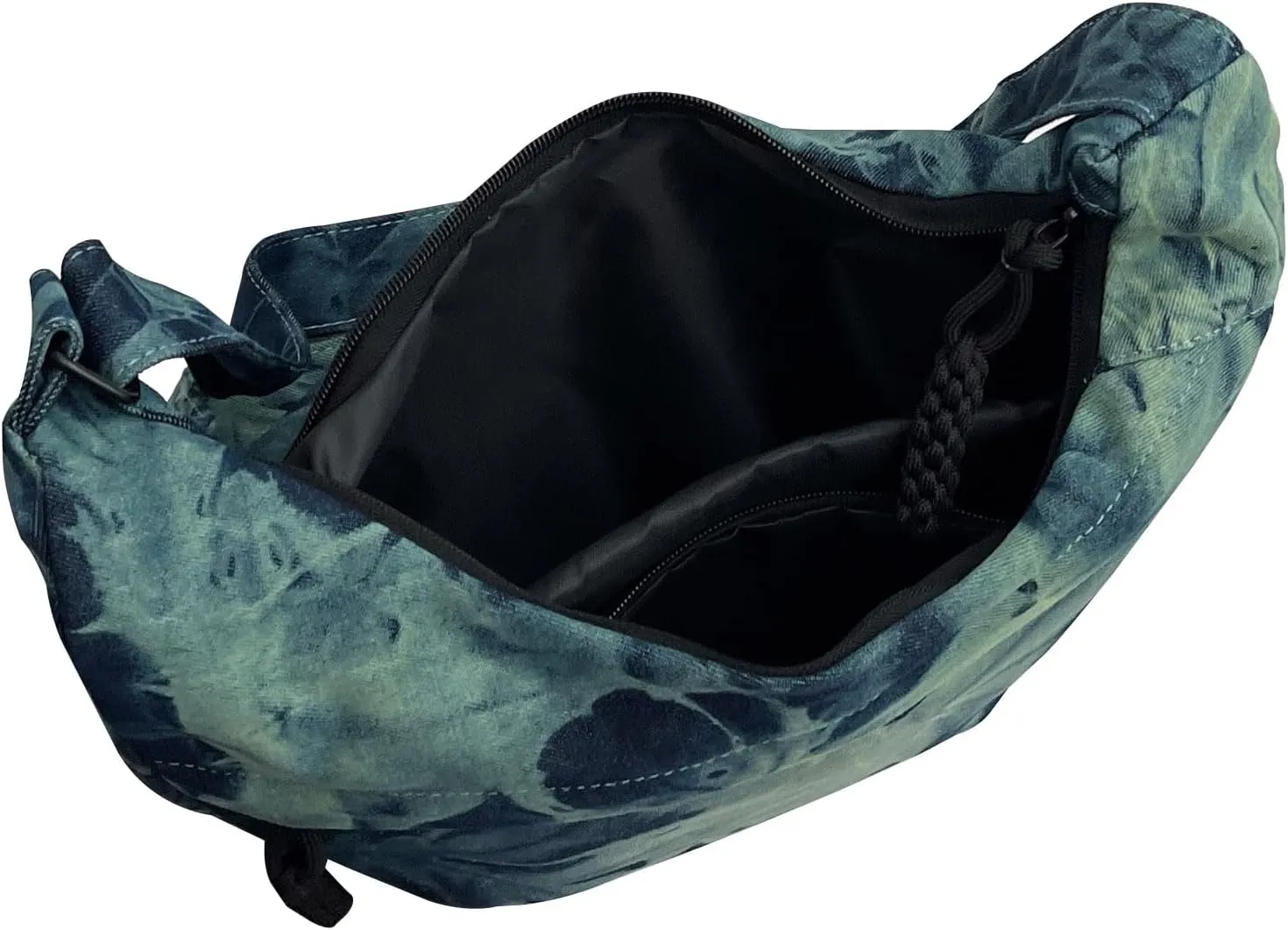 Crescent Crossbody Bags for Women Nylon Slouchy Sling Hobo Bag,Spacious Dumpling Shoulder Handbag Cross Body Purses