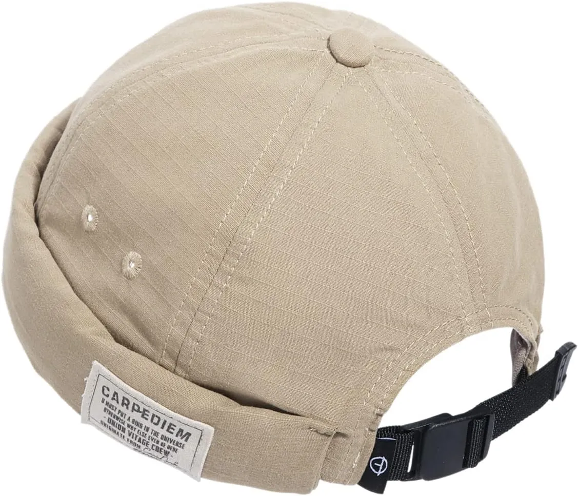 Croogo Hats for Men - Brimless Cap, Retro Strapback, Adjustable Landlord Skullcap
