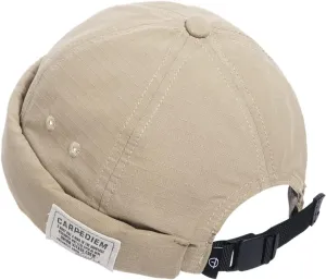 Croogo Hats for Men - Brimless Cap, Retro Strapback, Adjustable Landlord Skullcap