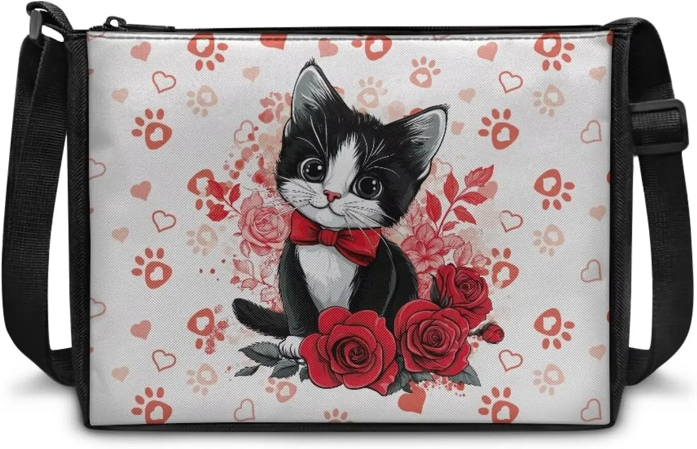 Cross Body Bag for Woman Men Handbags Casual Shoulder Bag Schoolbag Cell Phone Purse Mini Wallet